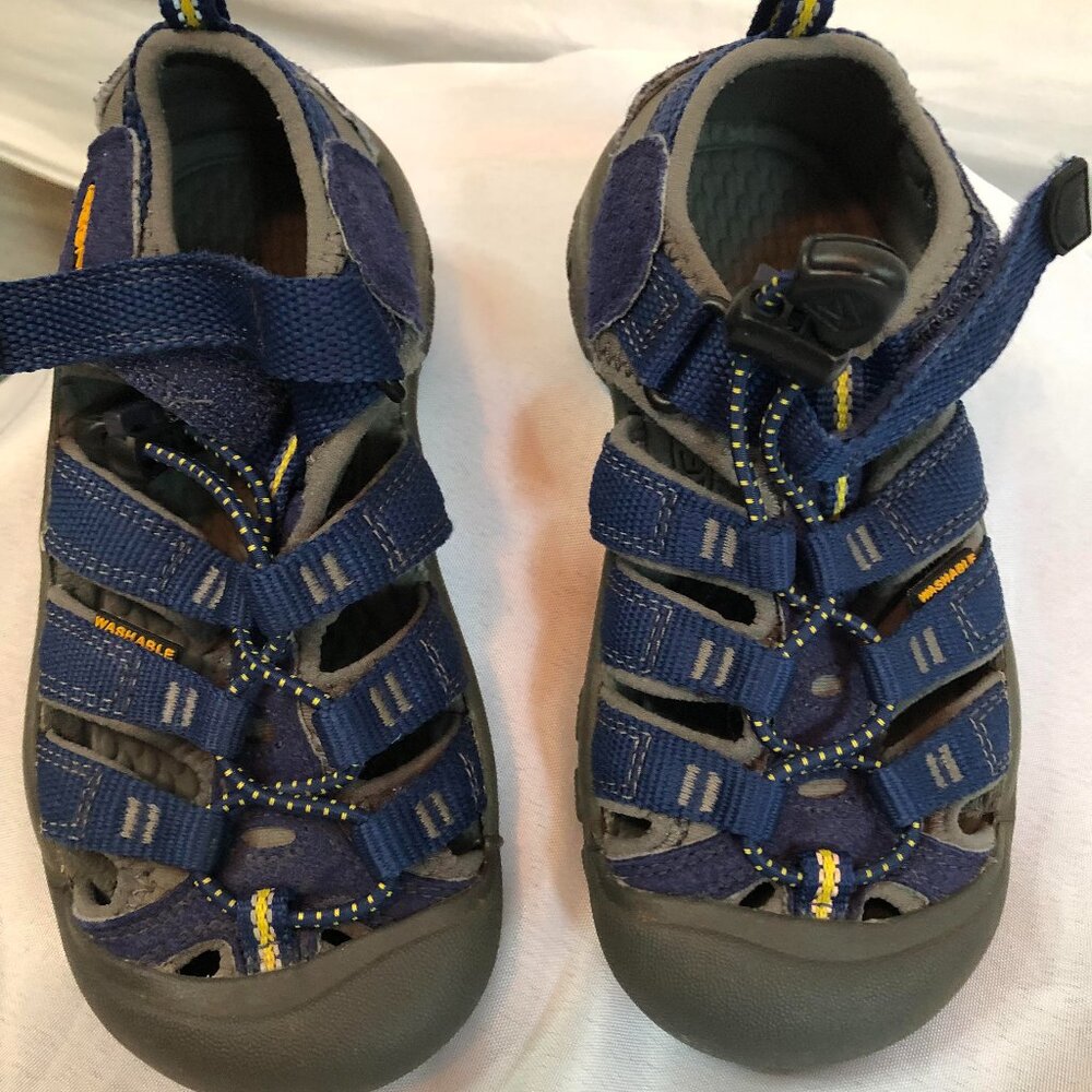 Keen Kids Navy and Gray Closed-Toe Sport Sandals